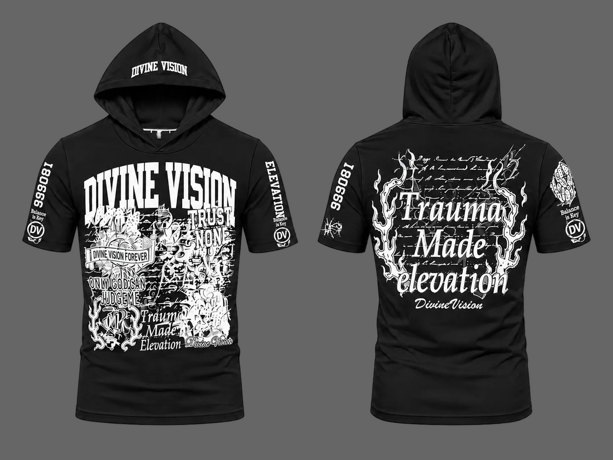 Trauma Made Elevation Athletic Tee with Hood