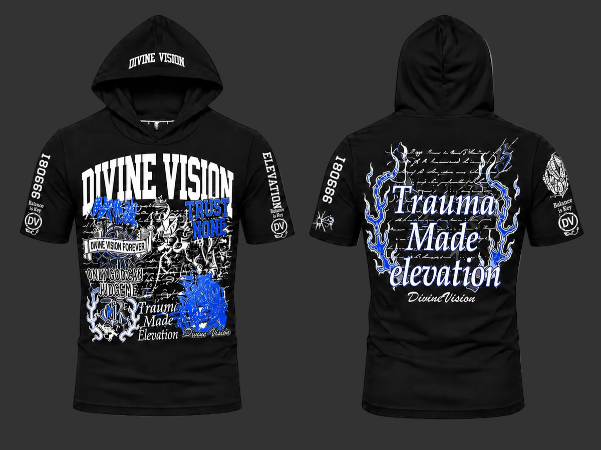 Trauma Made Elevation Athletic Tee with Hood